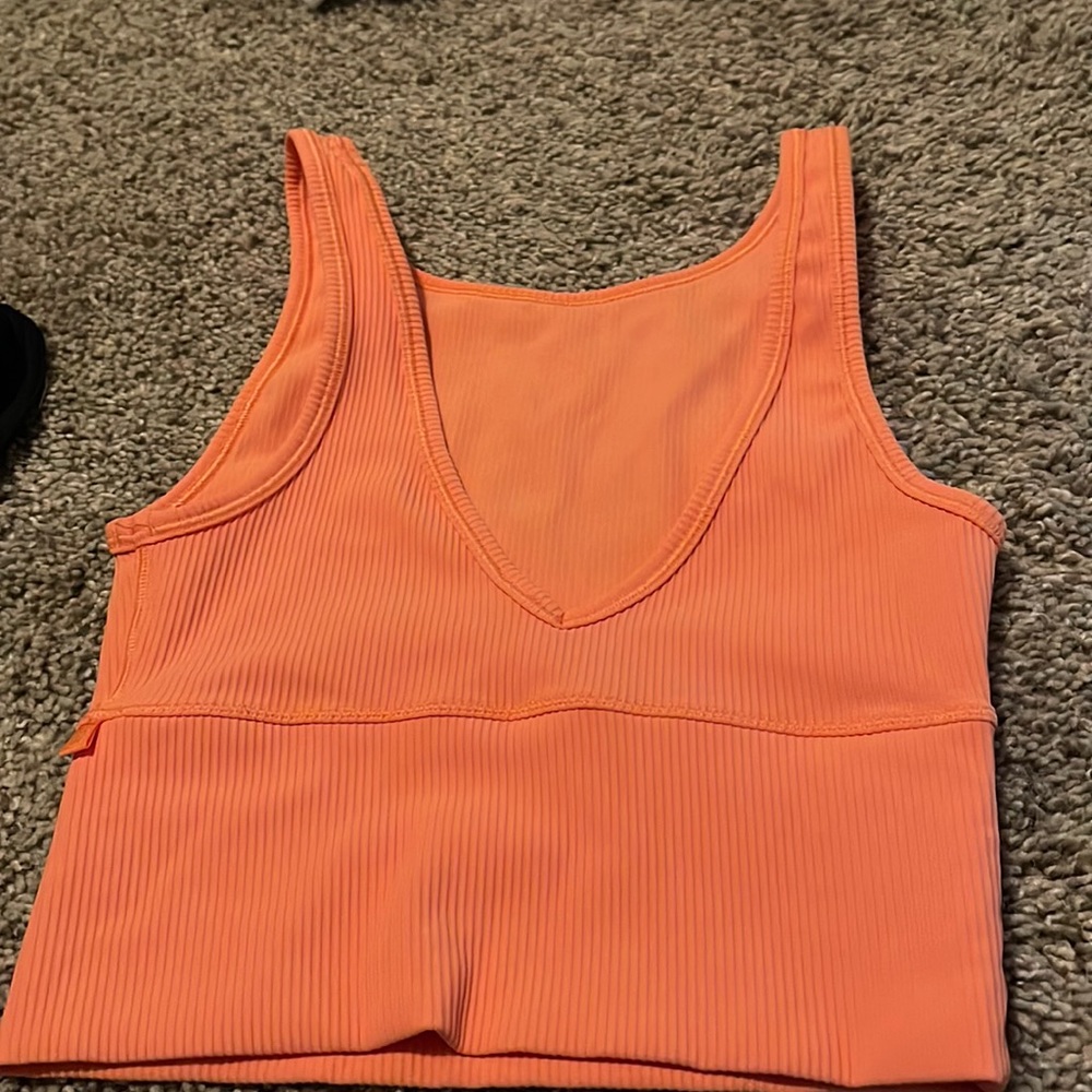 lululemon power pivot tank womens size 0